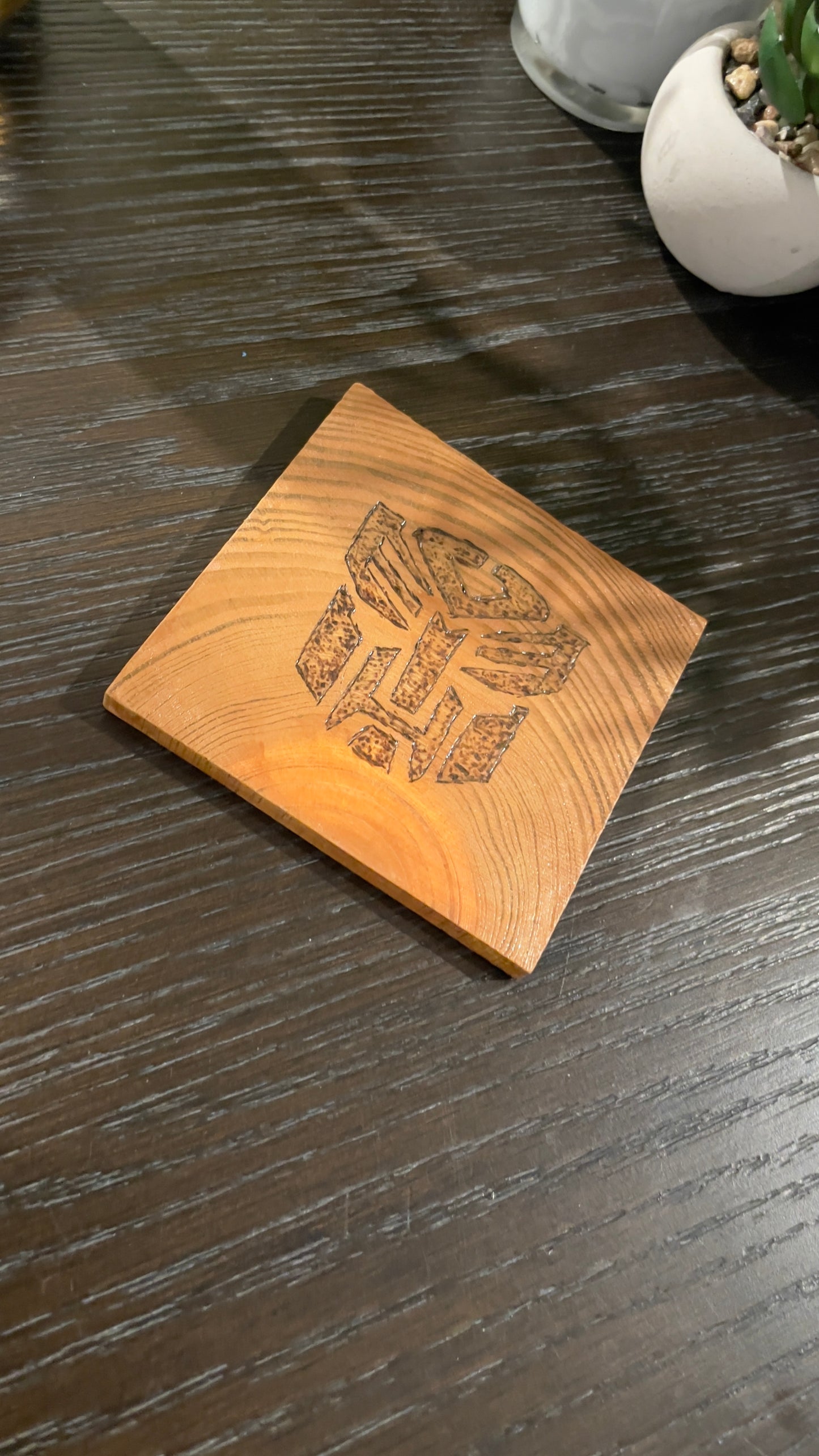 Handcrafted Wood Coasters