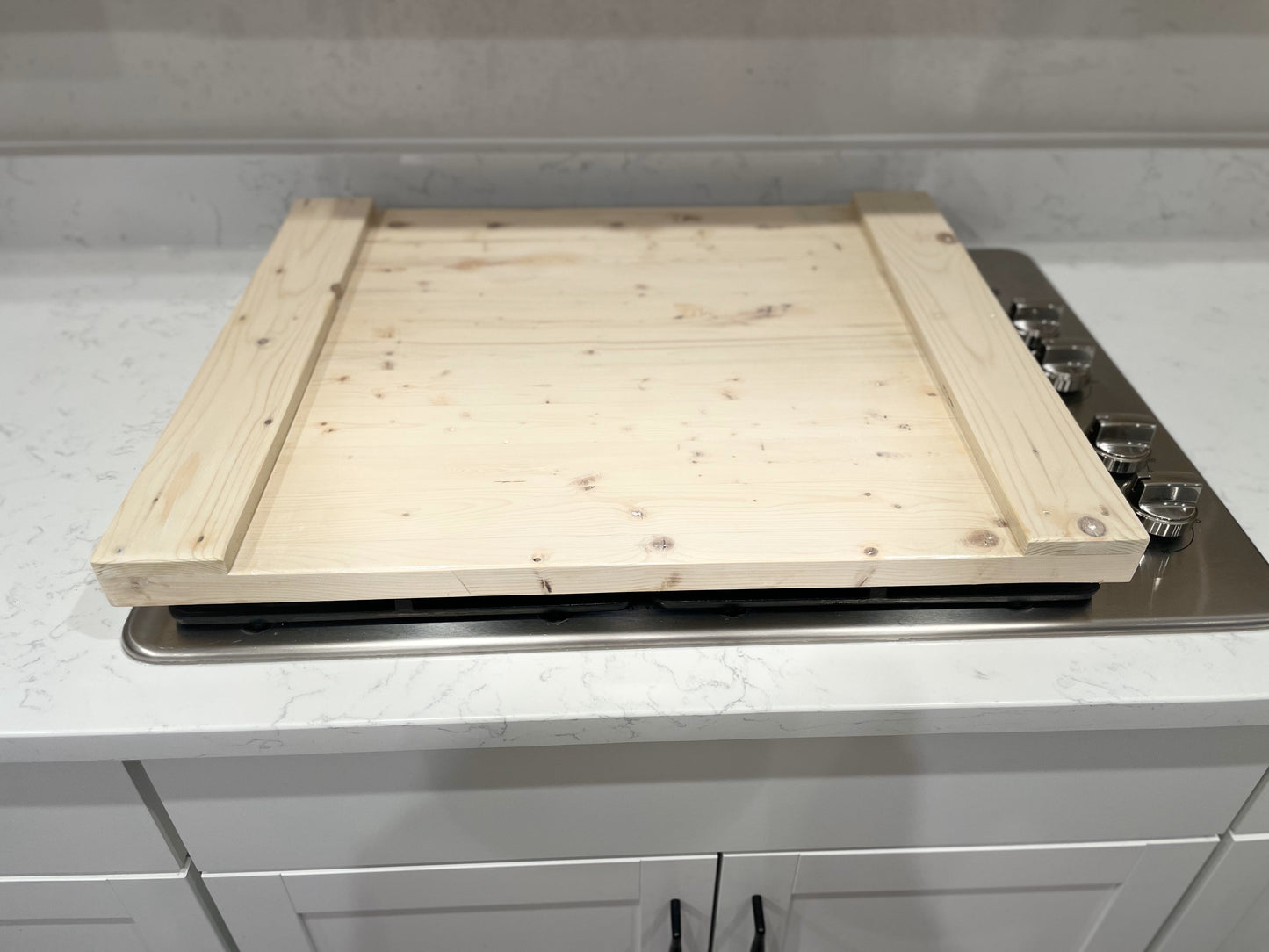 Handcrafted Wooden Stovetop Cover/ Noodle Board! Add Style to Your Cooking Space! Available in Different Stain Finishes and Sizes