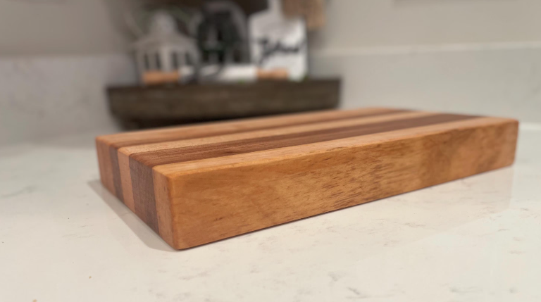 Handcrafted Edge Grain Cutting Board - Multipurpose Kitchen Tool! Custom Wood and Sizes Available