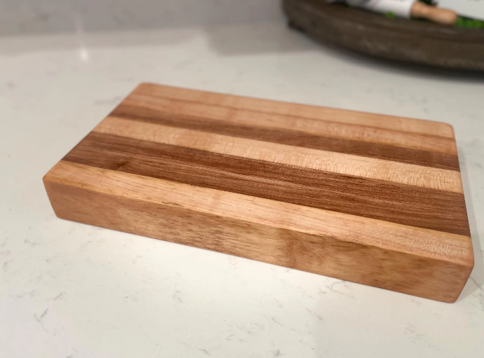 Handcrafted Edge Grain Cutting Board - Multipurpose Kitchen Tool! Custom Wood and Sizes Available